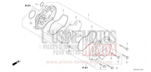 POMPE A EAU NC750XDP de 2023